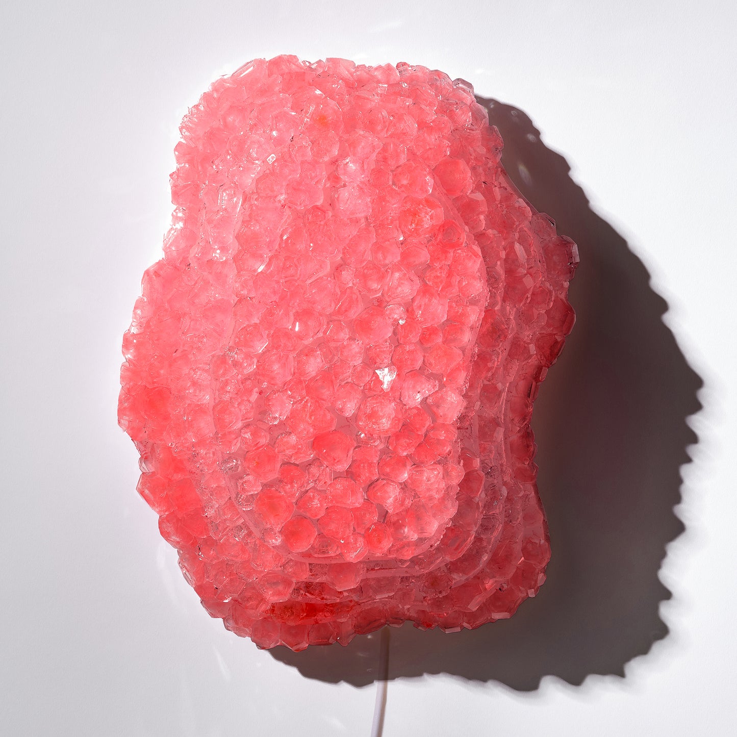 Lichtskulptur "Crystals, Baby!", Wolke