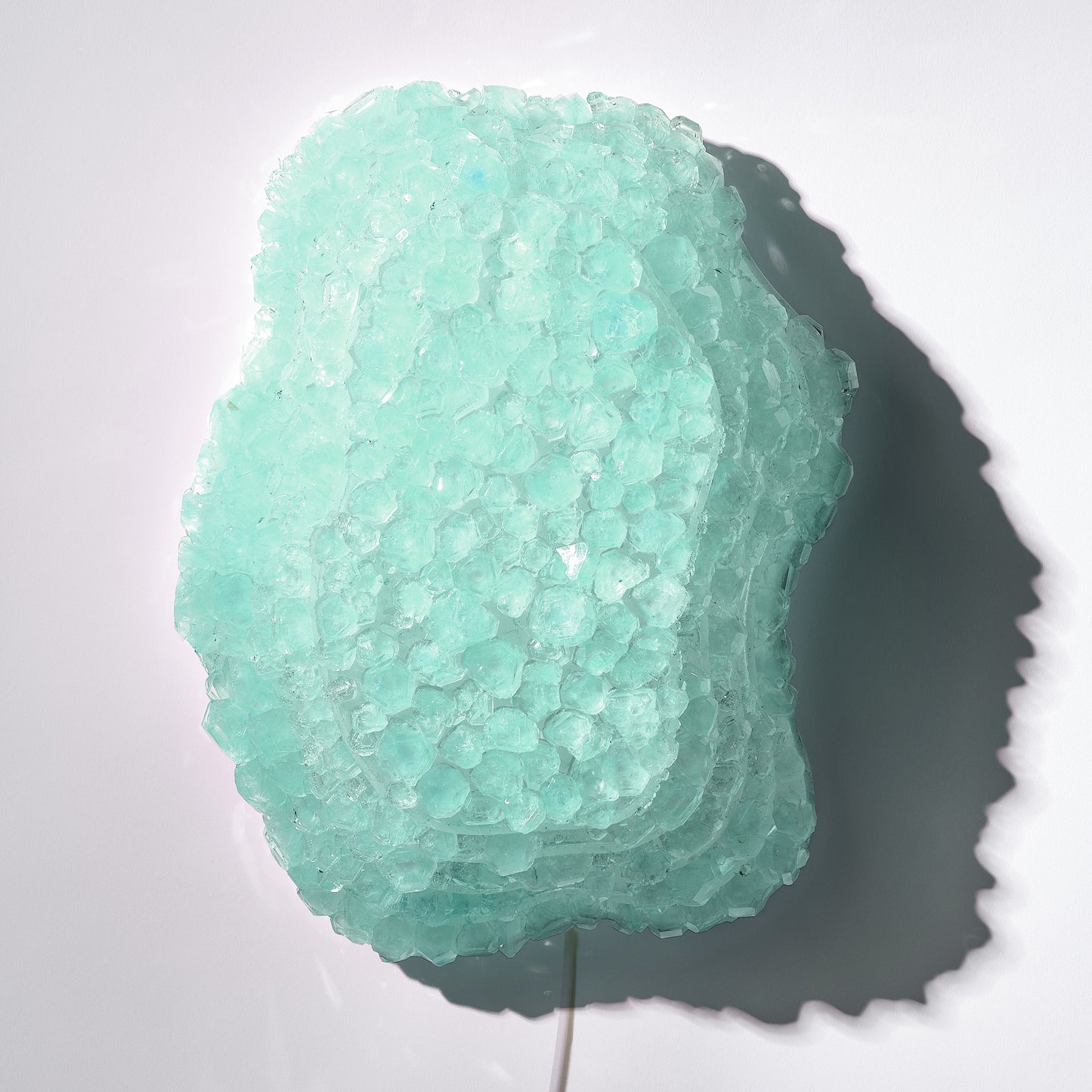 Lichtskulptur "Crystals, Baby!", Wolke